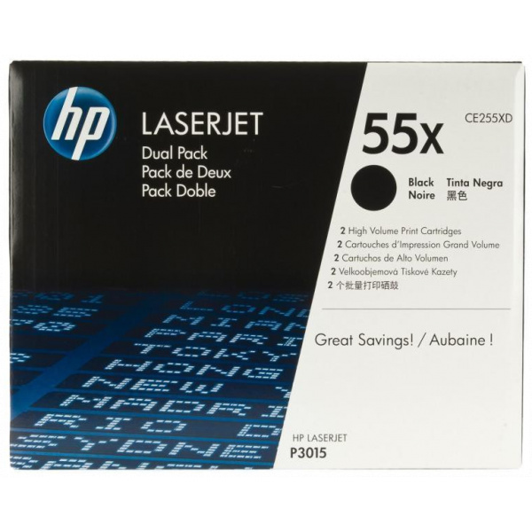 HP CE255XD Duo Pack (55X) - 2db #1