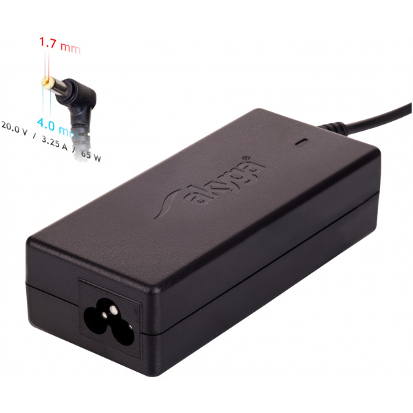 AC adapter Lenovo notebookhoz 20V 3,25A (65W) - 4,0x1,7 mm #1