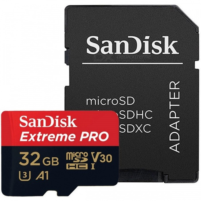 32GB Sandisk Extreme PRO microSD kártya + SD adapter (Class 10) #1