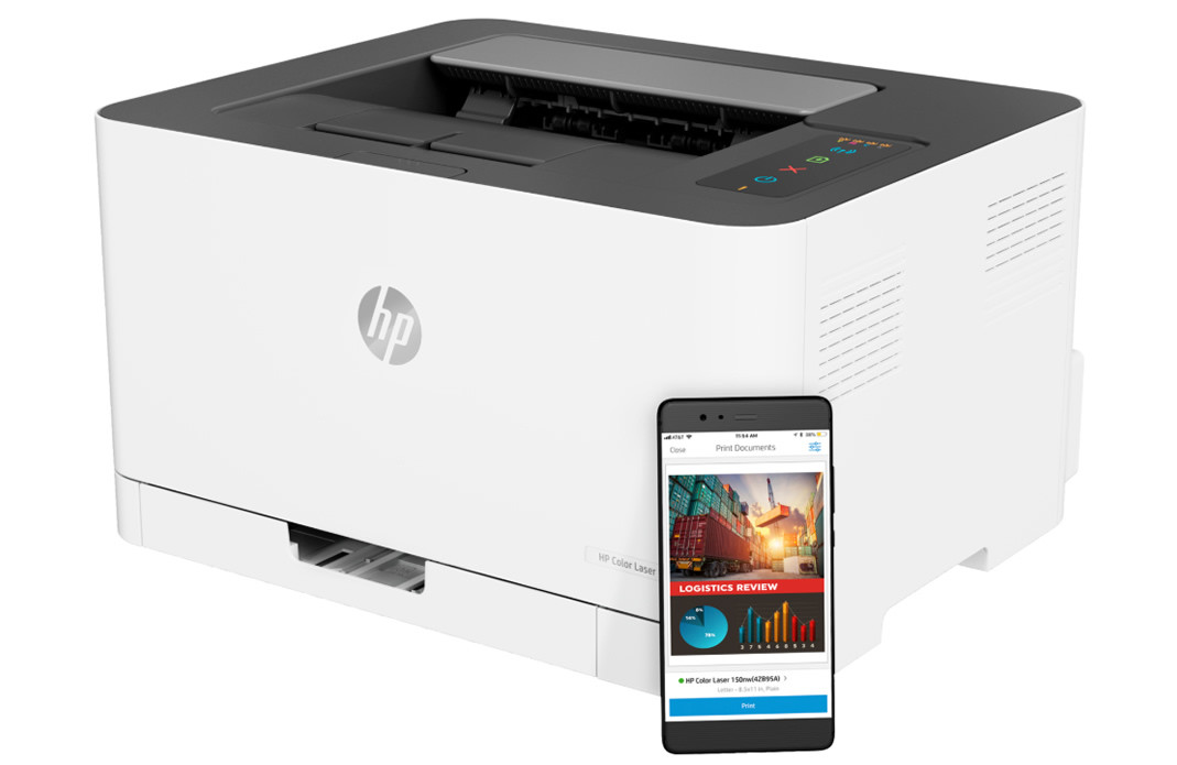 HP Color Laser 150nw színes lézernyomtató (Wireless) #1