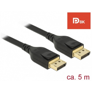 DisplayPort (M/M) Premium kábel 5m - Delock (8K 60Hz) #1