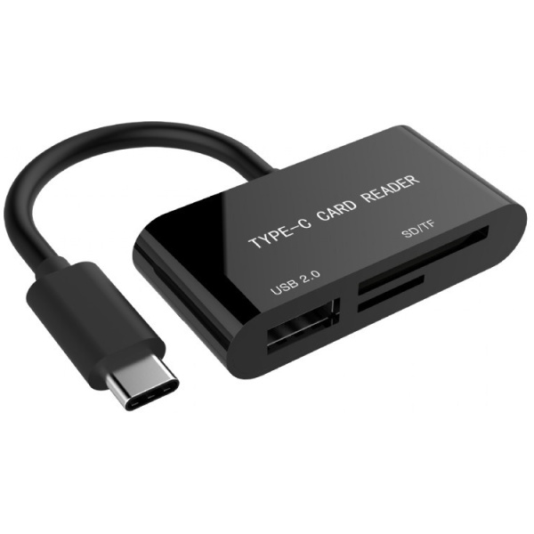 Gembird SD / microSD kártyaolvasó USB 3.1 Type-C csatlakozással #1