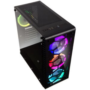 Kolink Observatory RGB ház (fekete) edzett üveg oldallappal #1