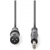 Nedis XLR (apa) - 6,3mm Jack összekötő kábel 3m #1