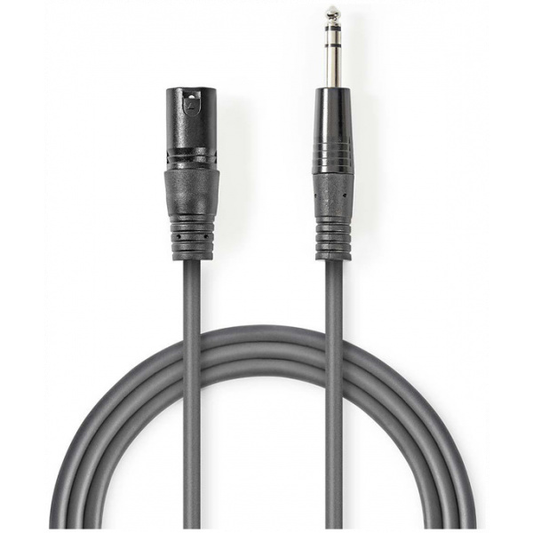 Nedis XLR (apa) - 6,3mm Jack összekötő kábel 3m #2