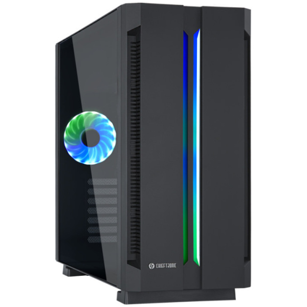 Chieftec Chieftronic G1 RGB üveg oldallappal (fekete) #1