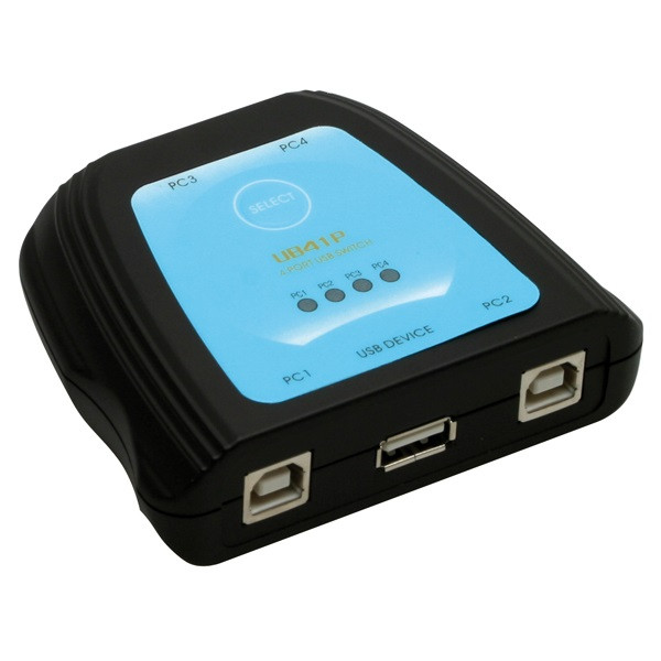 USB 4/1 kézi átkapcsoló USB 2.0 Value #1