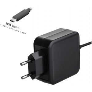Akyga hálózati töltő (2,25-3A - 45W, univerzális, USB Type-C) #1