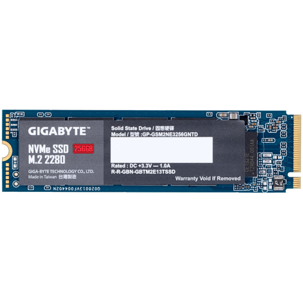 256GB Gigabyte SSD - M.2 NVMe (PCIe) #1