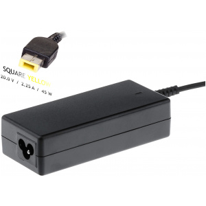 AC adapter Lenovo notebookhoz 20V 2,25A (45W) - Square (lapos téglalap) #1