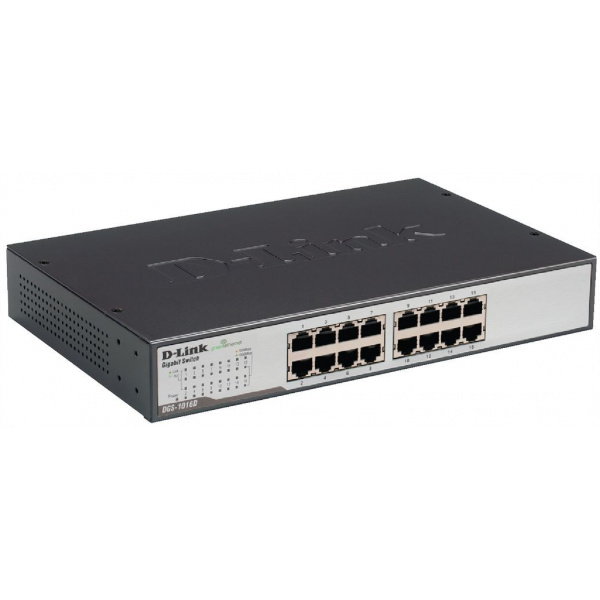 D-Link DGS-1016D/E 16-port Gbit switch (rackbe szerelhető) #1
