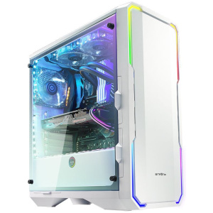 BitFenix Enso RGB ház edzett üveg oldallappal (fehér) #1