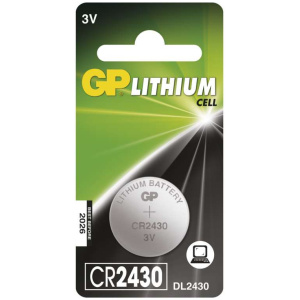 GP 3V-os lithium gombelem CR2430 #1