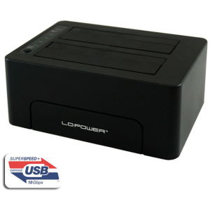 LC Power SATA dokkoló HDD/SSD-hez USB Type-C (LC-DOCK-C) #1