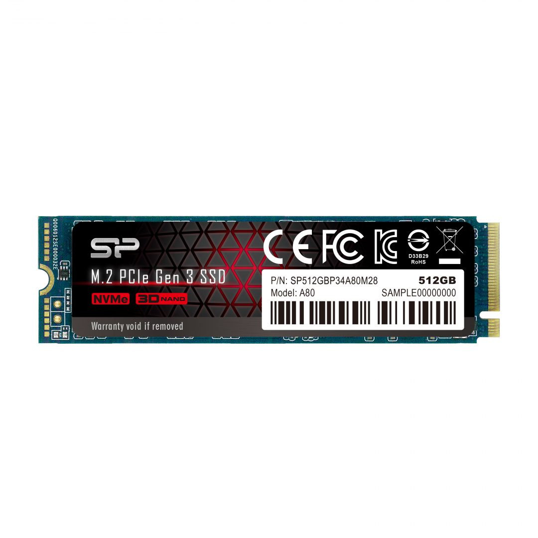 512GB Silicon Power P34A80 M.2 NVMe SSD (PCIe) #1