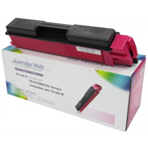Kyocera TK-580M toner (TK580M) (utángyártott, Cartridgeweb) #1