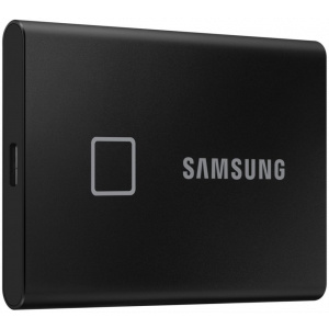 1TB Samsung T7 Touch hordozható SSD USB 3.2 (fekete) #1