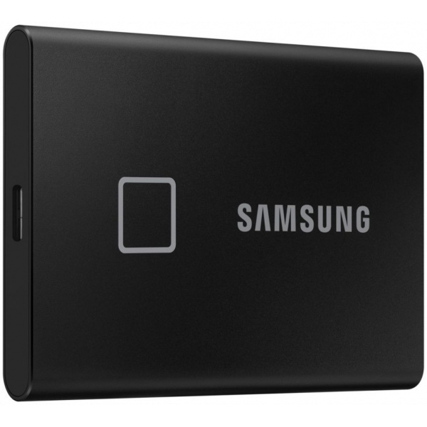2TB Samsung T7 Touch hordozható SSD USB 3.2 (fekete) #1