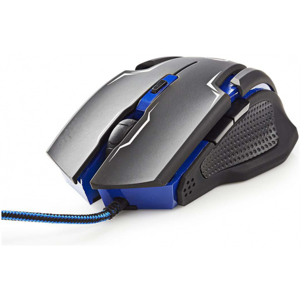 Nedis Zyoquo Gamer egér + egérpad - 2400 dpi, 7 gomb #3