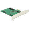 Delock PCI Express x1 Kártya > 2 x belső mSATA SSD-hez #1