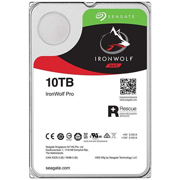 10TB Seagate IronWolf™ SATA3 HDD 256MB - ST10000VN0008 #1