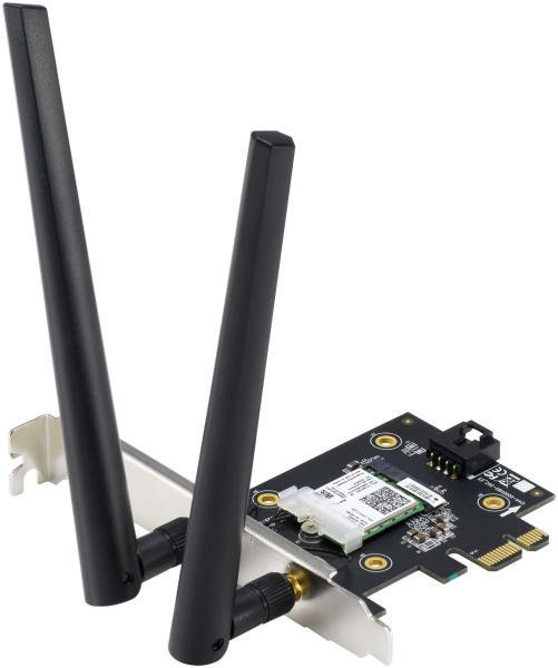 Asus AX3000 Dual Band WiFi 6 + Bluetooth 5.0 PCI-E kártya (PCE-AX3000) #1