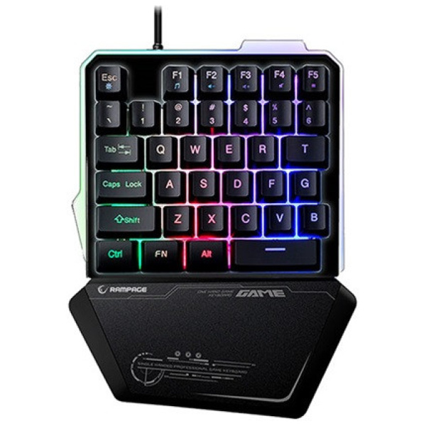 Rampage KB-R24 X-MINI RGB Mini Gaming billentyűzet #1