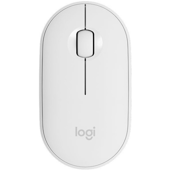 Logitech Pebble M350 Mouse (Wireless és Bluetooth) - Off-White (fehér) #1
