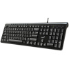 Genius Slimstar 230 billentyű fekete (USB) #1