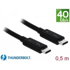 Delock Thunderbolt™ 3 (40 Gb/s) USB-C™ kábel 0,5m #1