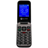 Alcor Handy D Flip mobiltelefon - fekete #1