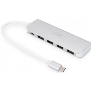 4+1 portos USB HUB Digitus (USB 3.0), Type-C csatlakozóval #1