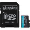 64GB Kingston Canvas Go! Plus microSD kártya + SD adapter (Class 10) #1