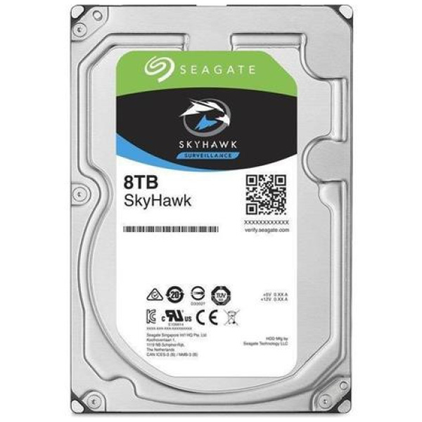 8TB Seagate SkyHawk™ SATA3 HDD 256MB - ST8000VX004 #1