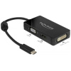 Delock USB Type-C™ átalakító VGA / HDMI / DVI kijelzőhöz #1