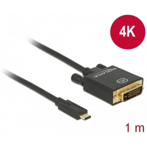 USB Type-C™ - DVI 24+1 4K kábel (DP váltakozó mód) 4K 30 Hz, 1m Delock #1