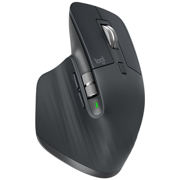 Logitech MX Master 3 vezeték nélküli egér (Sötétszürke) #1