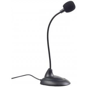 Gembird MIC-205 asztali mikrofon (talpas, fekete) #1
