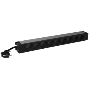 Legrand hálózati elosztó 1U 19" rackbe (9 aljzat) #1