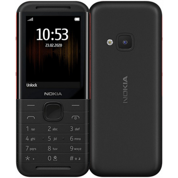 Nokia 5310 Dual SIM mobiltelefon - fekete-piros #1
