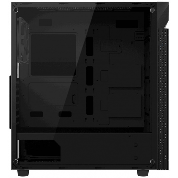 Gigabyte C200 Glass fekete ház üveg oldallappal #2