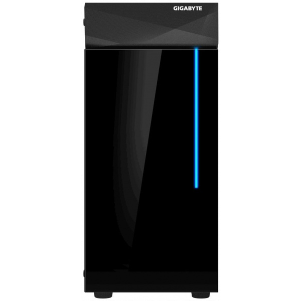 Gigabyte C200 Glass fekete ház üveg oldallappal #4