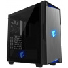 Gigabyte C300 Glass fekete ház üveg oldallappal #1