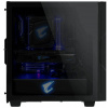 Gigabyte C300 Glass fekete ház üveg oldallappal #3