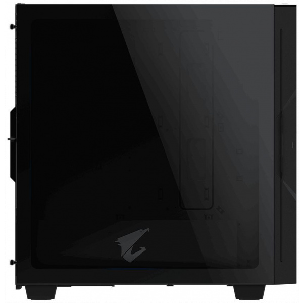 Gigabyte C300 Glass fekete ház üveg oldallappal #4
