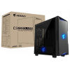 Gigabyte C300 Glass fekete ház üveg oldallappal #9