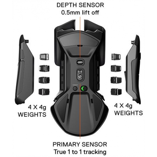 SteelSeries Rival 650 Wireless Black egér (fekete) #2