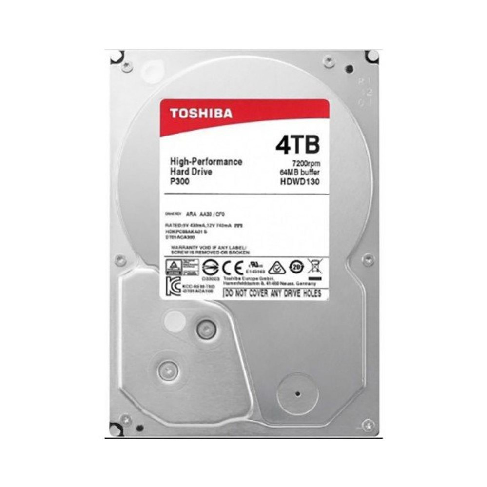 4TB Toshiba SATA3 HDD 64MB - P300 #1