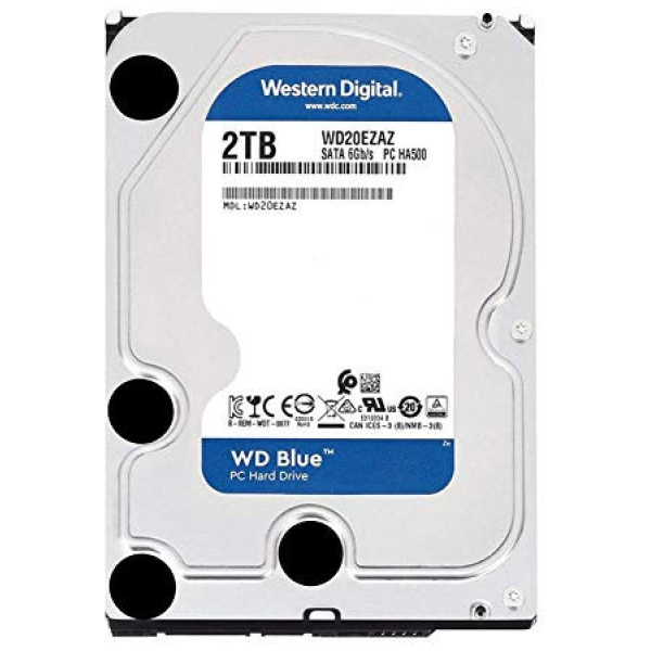 2TB WD Blue SATA3 HDD 256MB - WD20EZAZ #1