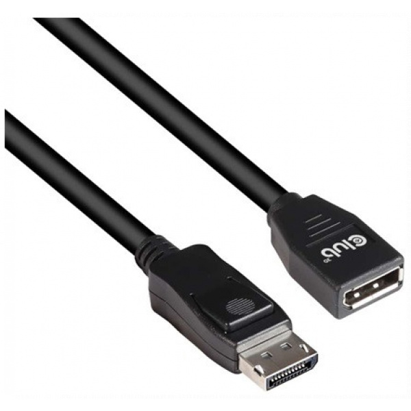 DisplayPort (M/F) Premium hosszabbító kábel 3m - Club3D (8K 60Hz) #1
